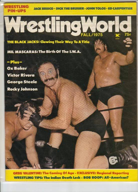 Wrestling World 1975 Magazine PWcatalog