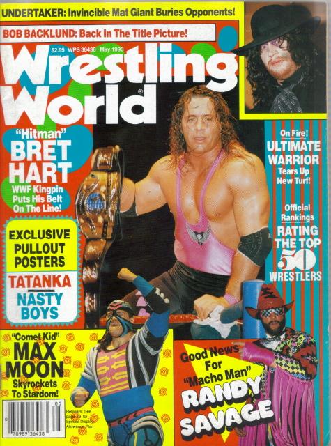 Wrestling World May 1993 Magazine PWcatalog