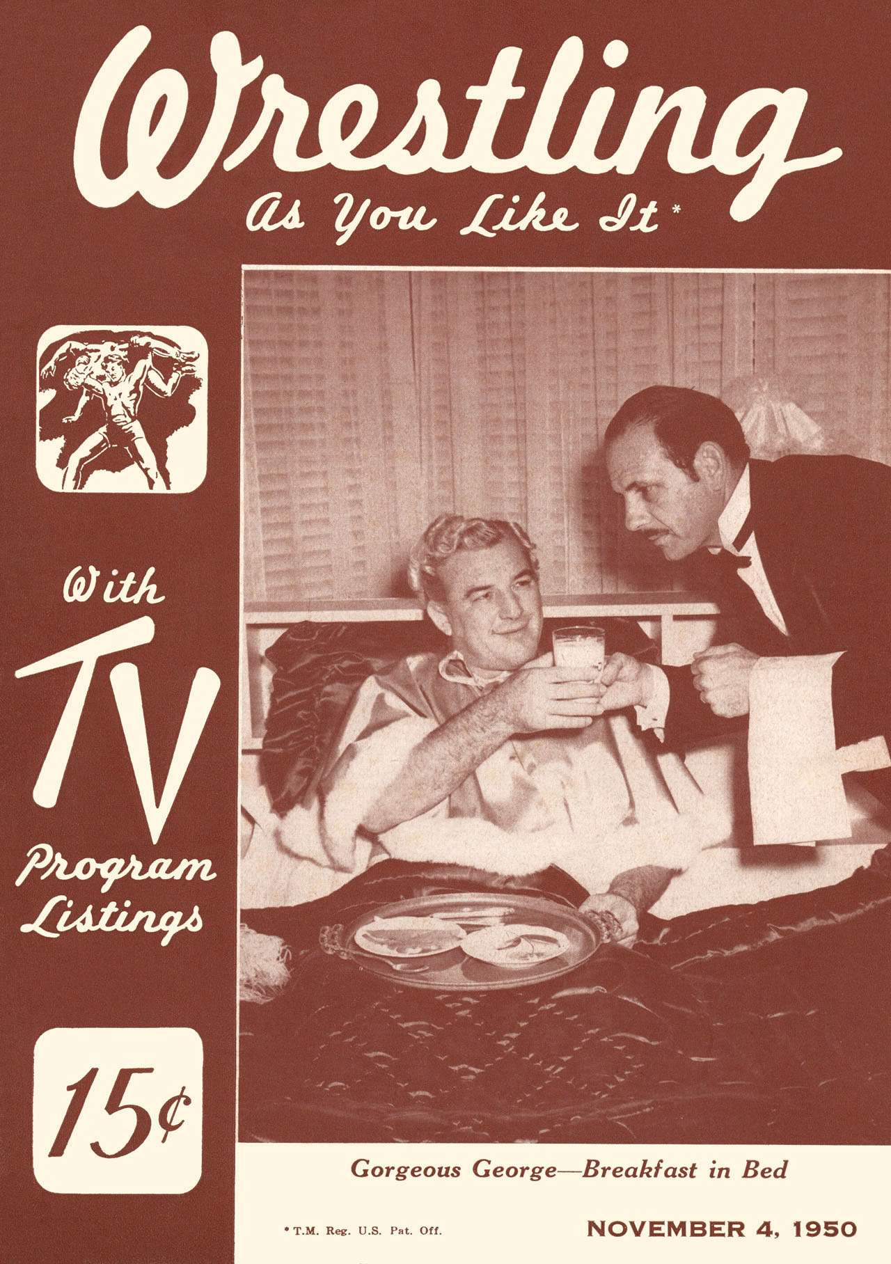 Wrestling as you like it November 1950 Magazine PWcatalog