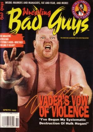 Wrestling bad guys 1995 Magazine PWcatalog