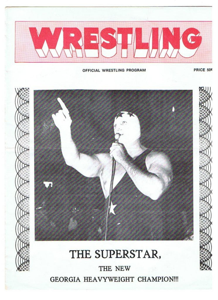 Wrestling Program Magazine PWcatalog