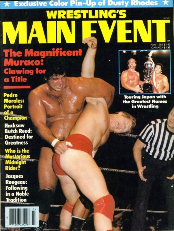 Wrestlings Main Event April 1983 Magazine PWcatalog