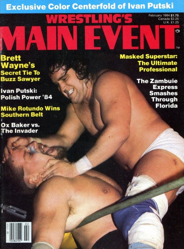 Wrestlings Main Event February 1984 Magazine PWcatalog
