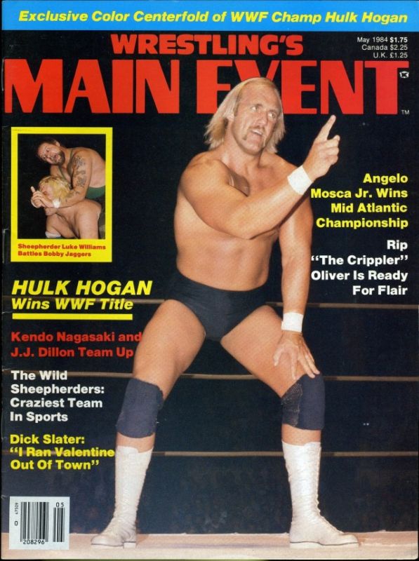 Wrestlings Main Event May 1984 Magazine PWcatalog