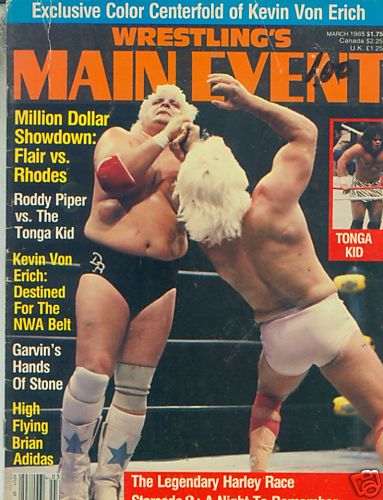 Wrestlings Main Event March 1985 Magazine PWcatalog