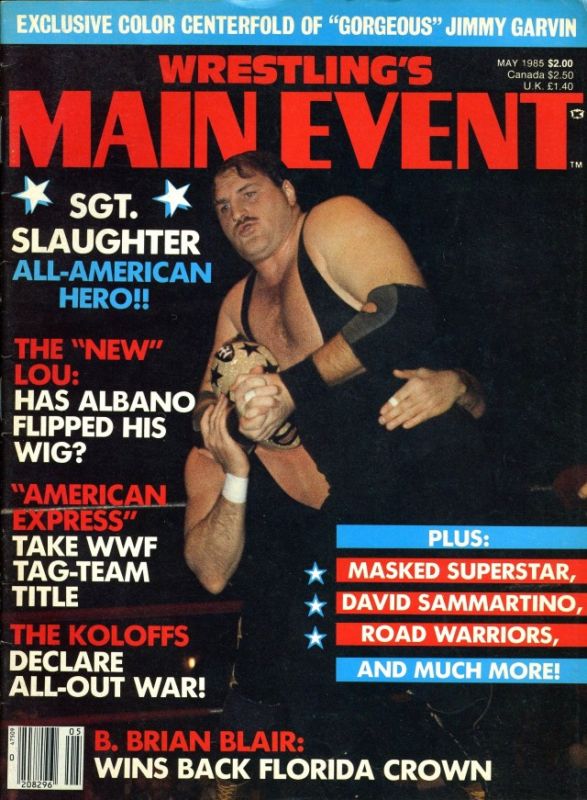 Wrestlings Main Event May 1985 Magazine PWcatalog
