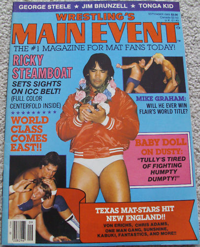 Wrestlings Main Event September 1985 Magazine PWcatalog