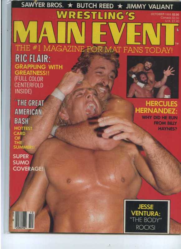 Wrestlings Main Event October 1985 Magazine PWcatalog