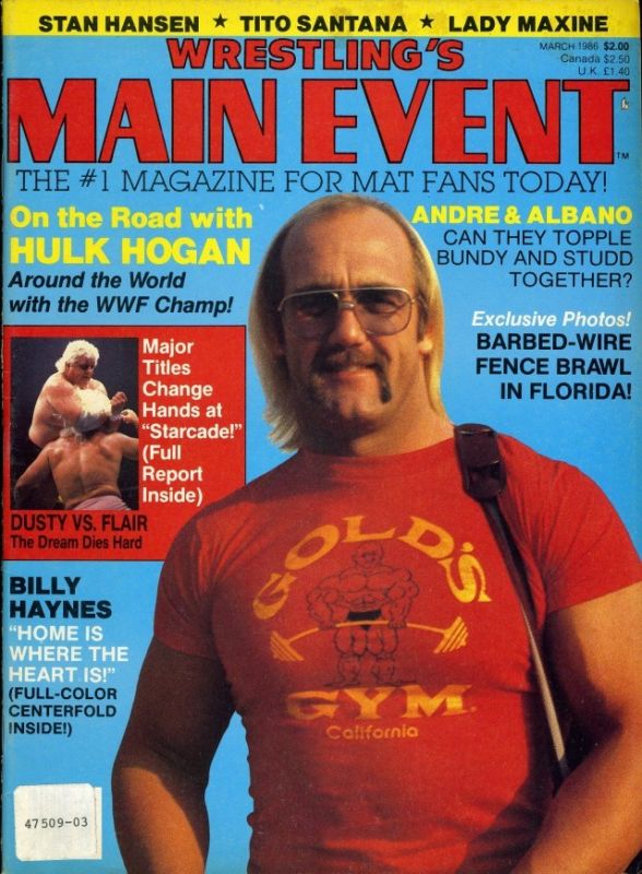 Wrestlings Main Event March 1986 Magazine PWcatalog