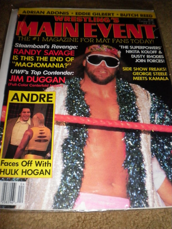 Wrestlings Main Event April 1987 Magazine PWcatalog