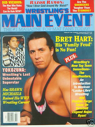 Wrestlings Main Event February 1994 Magazine PWcatalog