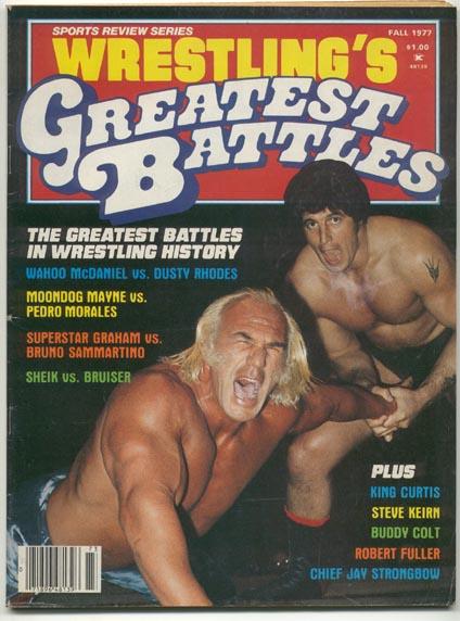 Wrestlings Greatest Battles 1977 Magazine PWcatalog