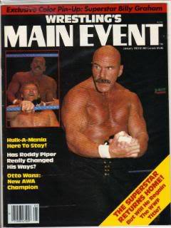 Wrestlings Main Event January 1983 Magazine PWcatalog
