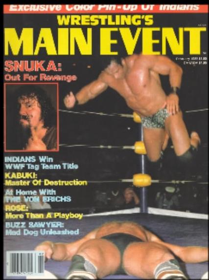 Wrestlings Main Event February 1983 Magazine PWcatalog