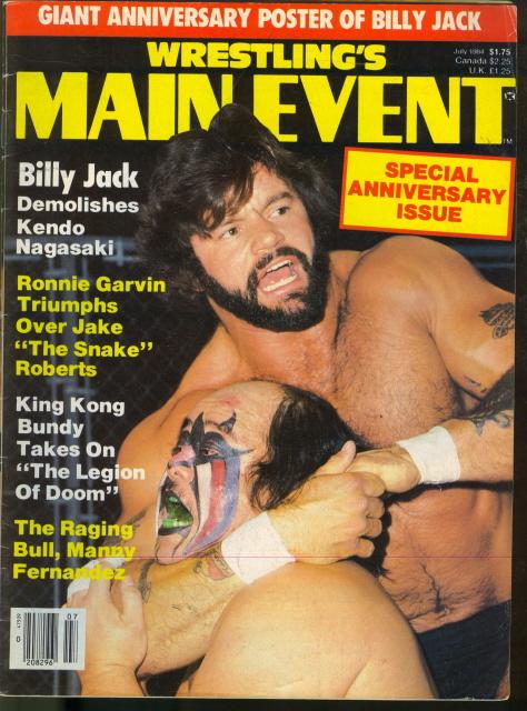 Wrestlings Main Event July 1984 Magazine PWcatalog