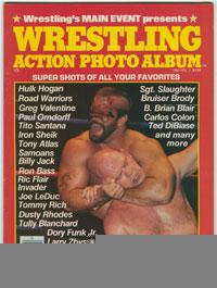 Wrestlings Main Event Action Photo Album Magazine PWcatalog