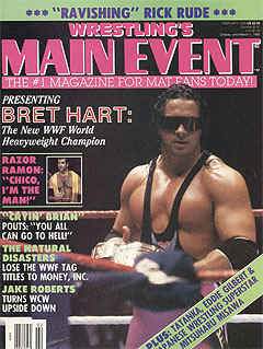 Wrestlings Main Event Magazine PWcatalog
