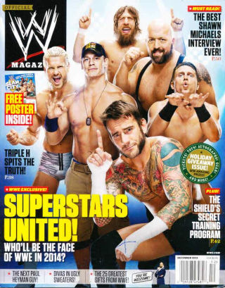 WWE Magazine December 2013 Magazine PWcatalog
