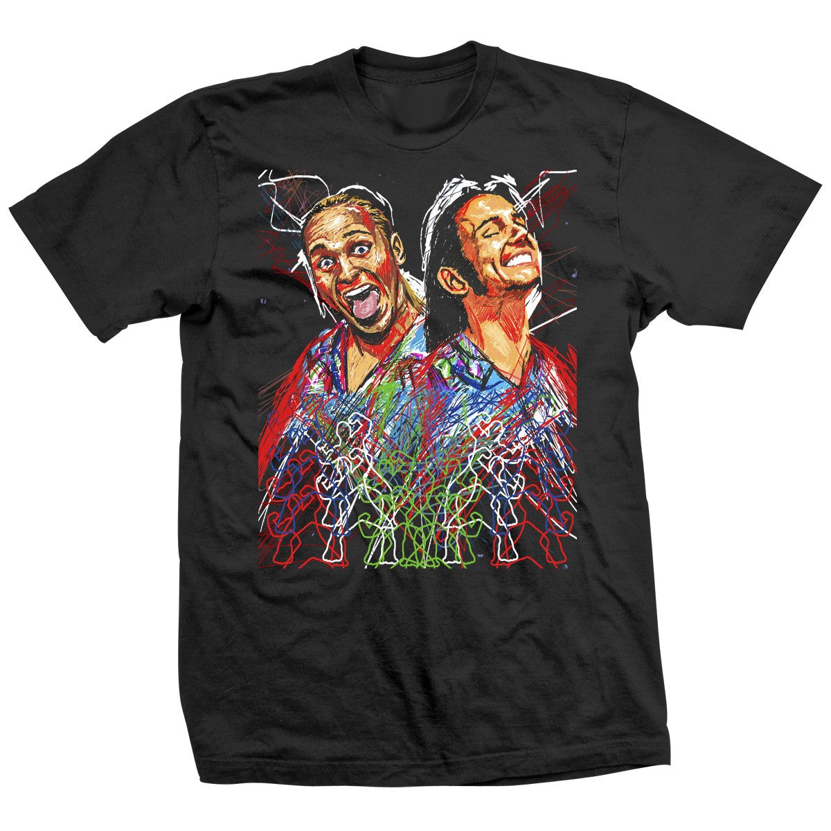 Young Bucks Scribble Shirt Pwcatalog