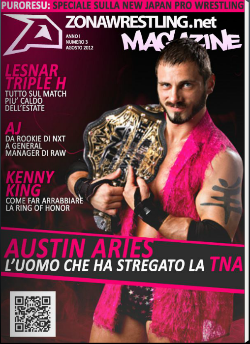 Zona Wrestling Magazine August 2012 Magazine PWcatalog