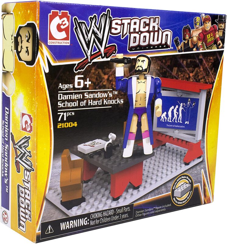WWE Bridge Direct StackDown 1 Damien Sandow's School of Hard Knocks Action & Toy Figures PWcatalog
