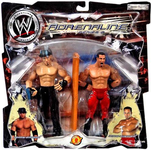 WWE Jakks Pacific Adrenaline 2 Johnny Stamboli vs. Chavo Guerrero Action & Toy Figures PWcatalog