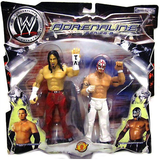 WWE Jakks Pacific Adrenaline 2 Matt Hardy vs. Rey Mysterio