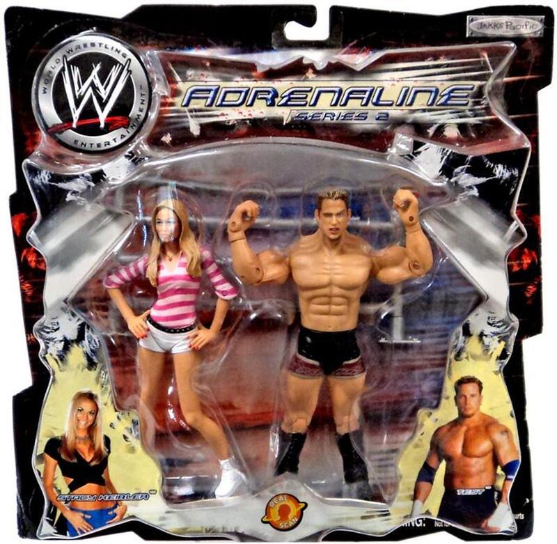 WWE Jakks Pacific Adrenaline 2 Stacy Kiebler & Test Action & Toy Figures PWcatalog