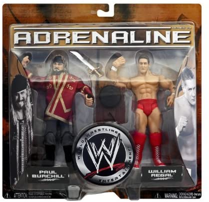 WWE Jakks Pacific Adrenaline 20 Paul Burchill & William Regal Action & Toy Figures PWcatalog