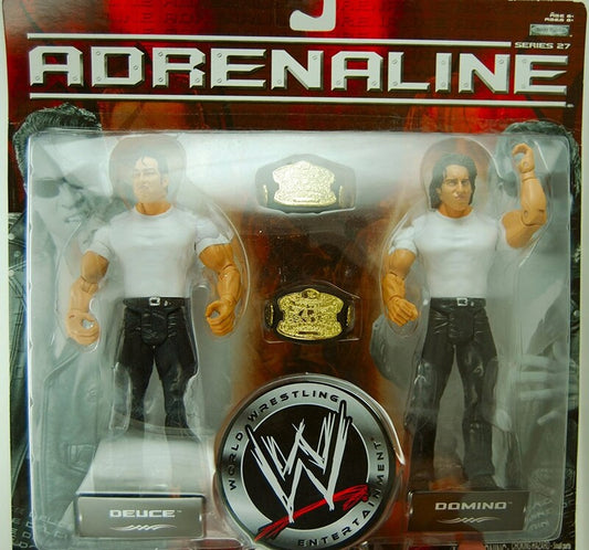WWE Jakks Pacific Adrenaline 27 Deuce & Domino Action & Toy Figures PWcatalog