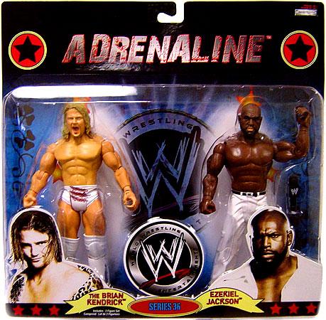 WWE Jakks Pacific Adrenaline 36 The Brian Kendrick & Ezekiel Jackson Action & Toy Figures PWcatalog