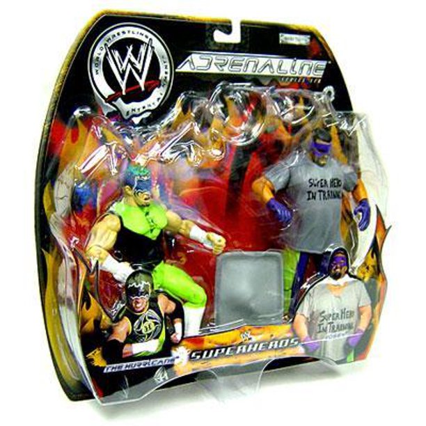 WWE Jakks Pacific Adrenaline 6 Superheros: The Hurricane & Rosey Action & Toy Figures PWcatalog