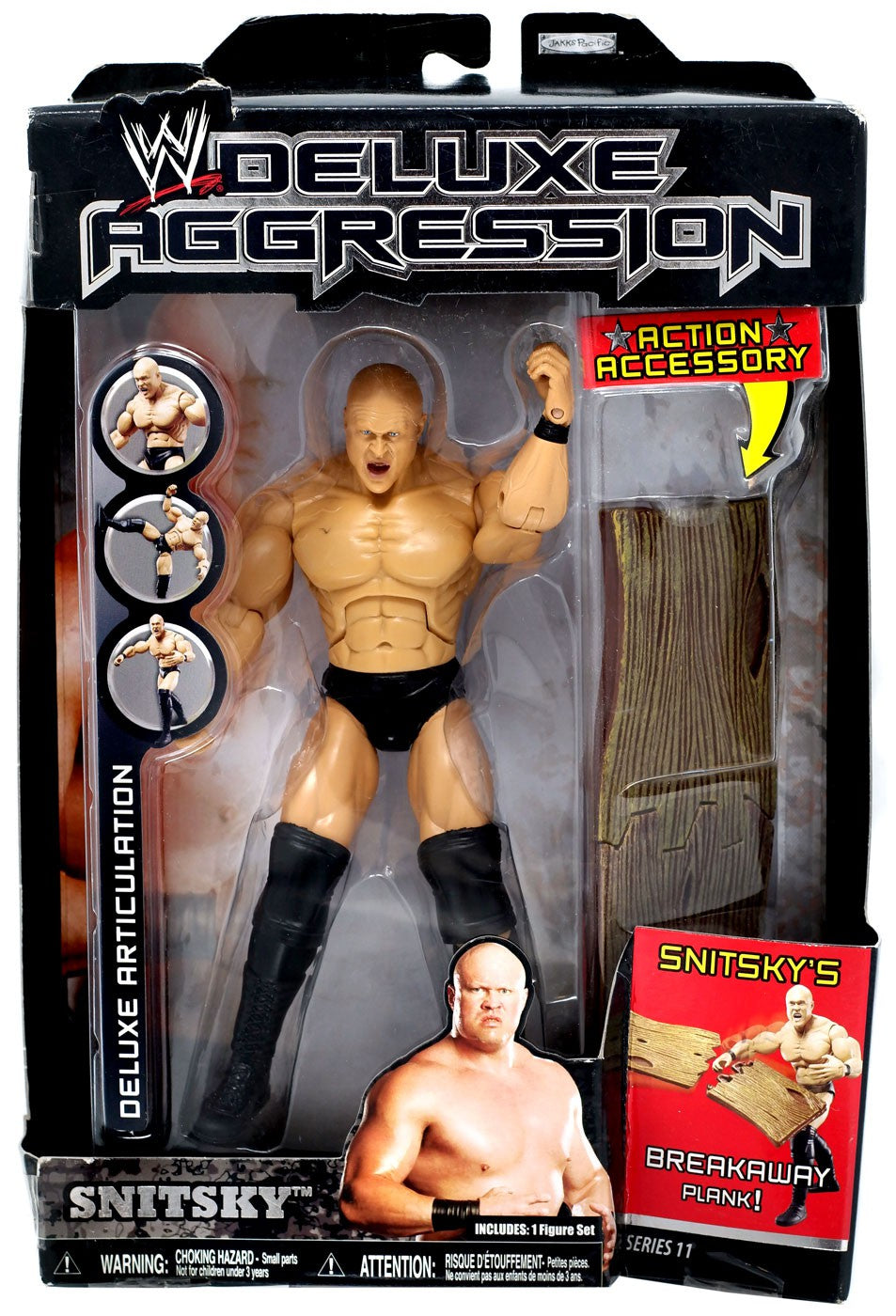 WWE Jakks Pacific Deluxe Aggression 11 Snitsky Action & Toy Figures PWcatalog