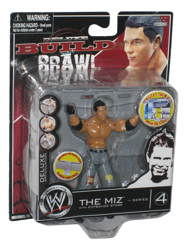 WWE Jakks Pacific Deluxe Build 'N' Brawl 4 The Miz Action & Toy Figures PWcatalog