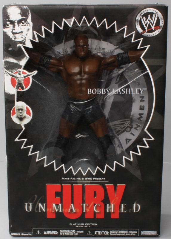 WWE Jakks Pacific Unmatched Fury 5 Bobby Lashley Action & Toy Figures PWcatalog