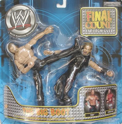 2002 WWE Jakks Pacific Final Count Series 4 "The Big Boot": Test & Christian Action & Toy Figures PWcatalog