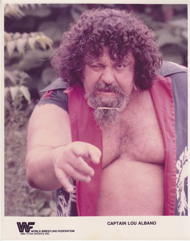 1984 Captain Lou Albano color PWcatalog