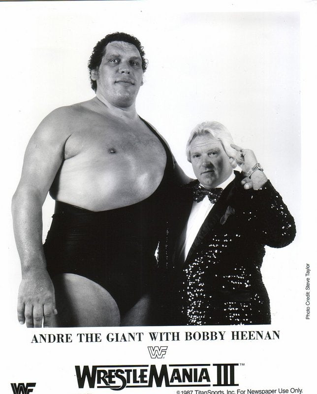 1987 Andre the Giant w/ Bobby Heenan WM3 PWcatalog