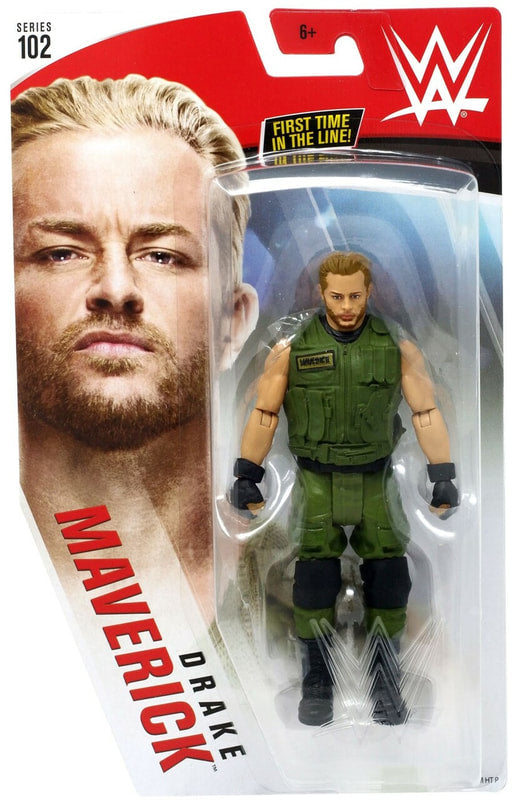 WWE Mattel Basic Series 102 Drake Maverick Action & Toy Figures PWcatalog