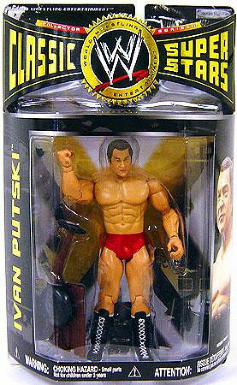 WWE Jakks Pacific Classic Superstars 17 Ivan Putski Action & Toy Figures PWcatalog