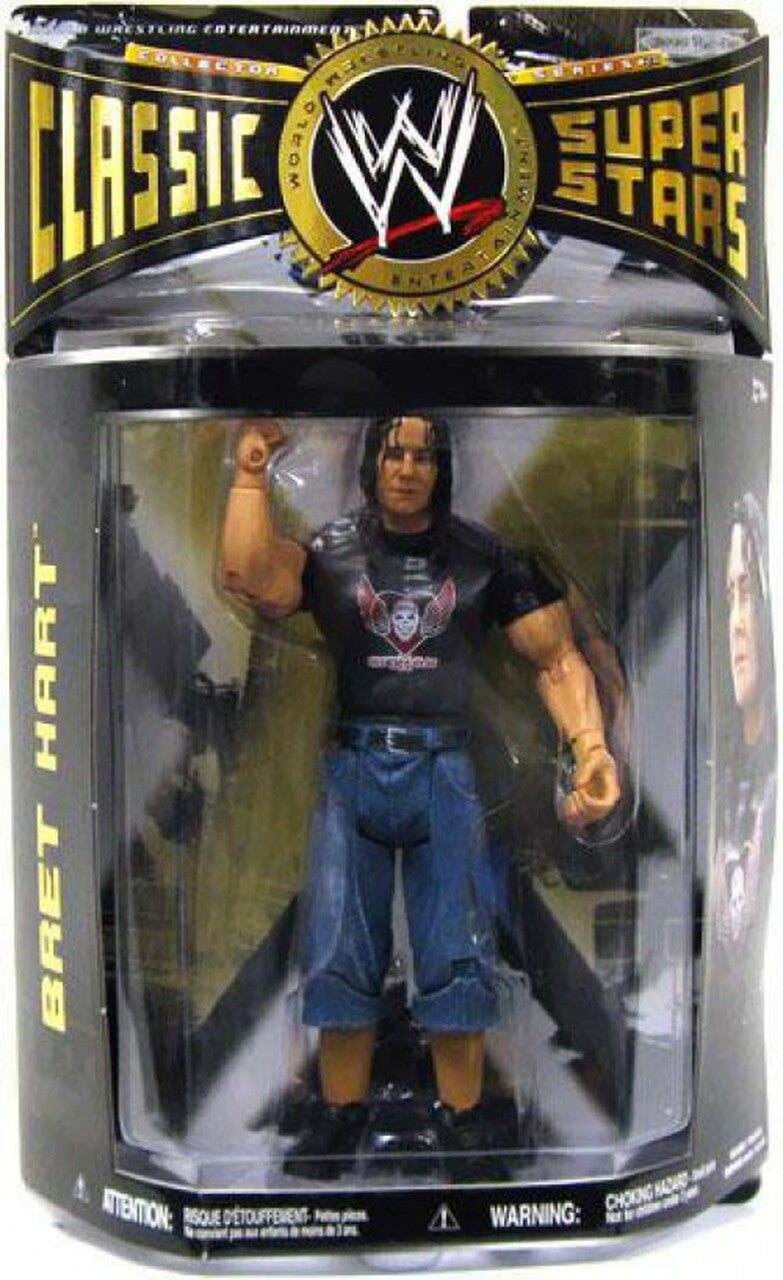 WWE Jakks Pacific Classic Superstars 28 Bret Hart Action & Toy Figures PWcatalog