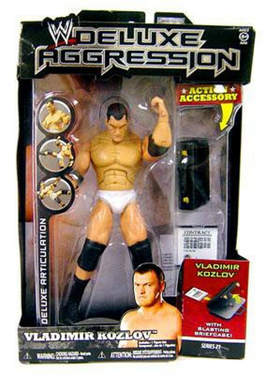 WWE Jakks Pacific Deluxe Aggression 21 Vladimir Kozlov Action & Toy Figures PWcatalog