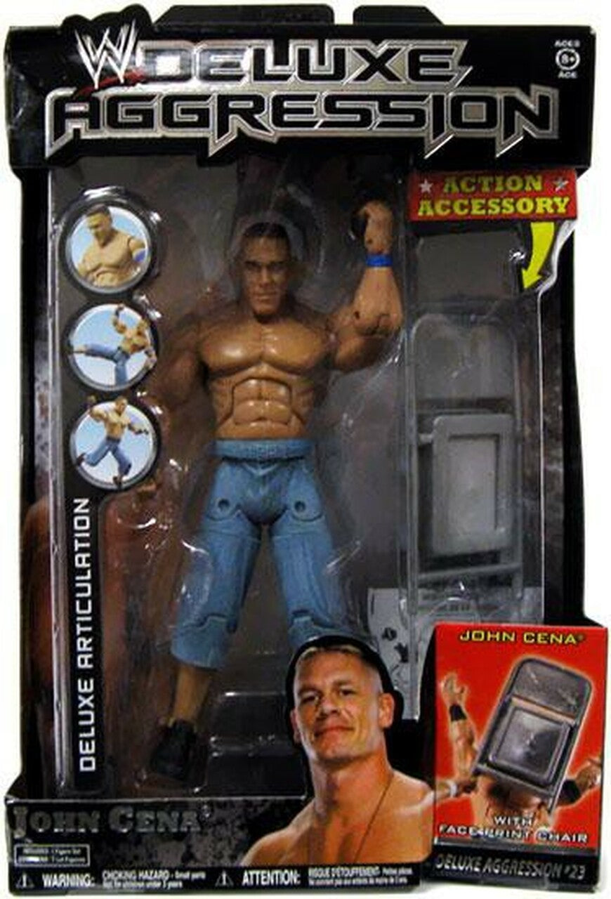 WWE Jakks Pacific Deluxe Aggression 23 John Cena Action & Toy Figures PWcatalog