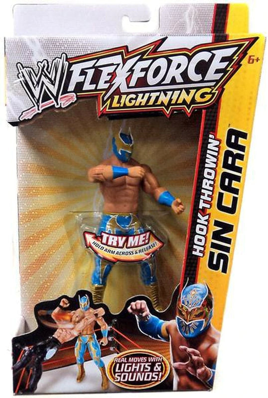 WWE Mattel Flex Force Lightning Hook Throwin' Sin Cara Action & Toy Figures PWcatalog