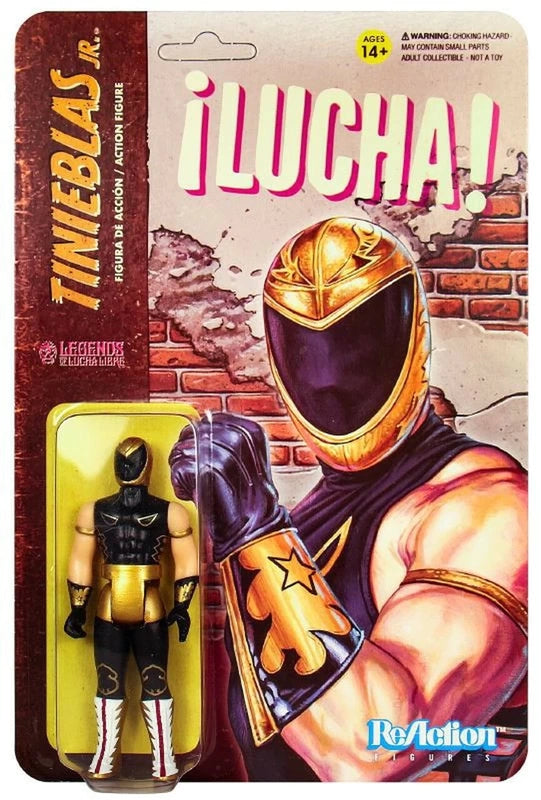 Super7 Legends of Lucha Libre ReAction Tinieblas Jr. Action & Toy Figures PWcatalog