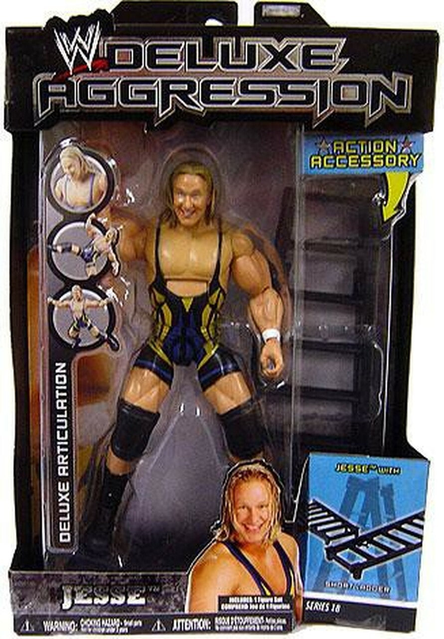 WWE Jakks Pacific Deluxe Aggression 18 Jesse Action & Toy Figures PWcatalog