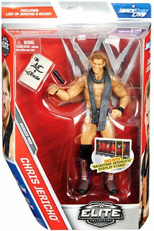 WWE Mattel Elite Collection Series 53 Chris Jericho Action & Toy Figures PWcatalog