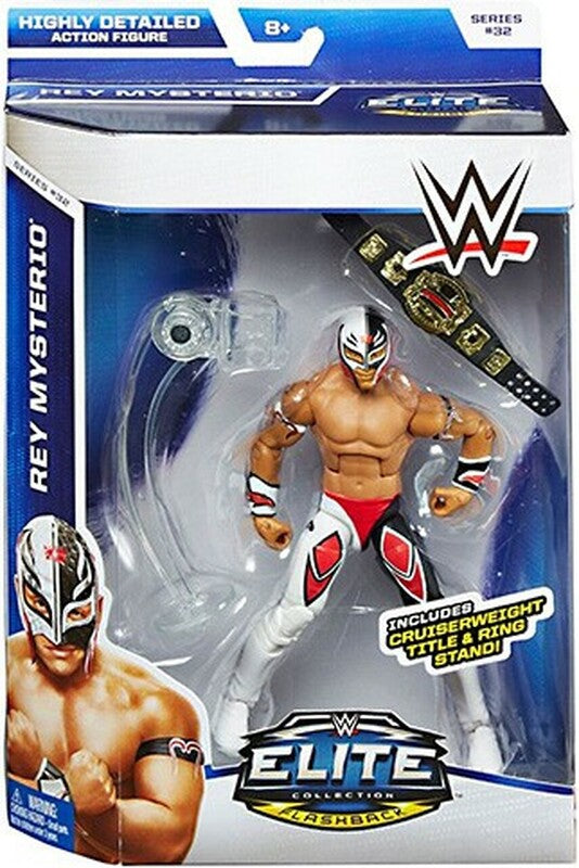 WWE Mattel Elite Collection Series 32 Rey Mysterio Action & Toy Figures PWcatalog