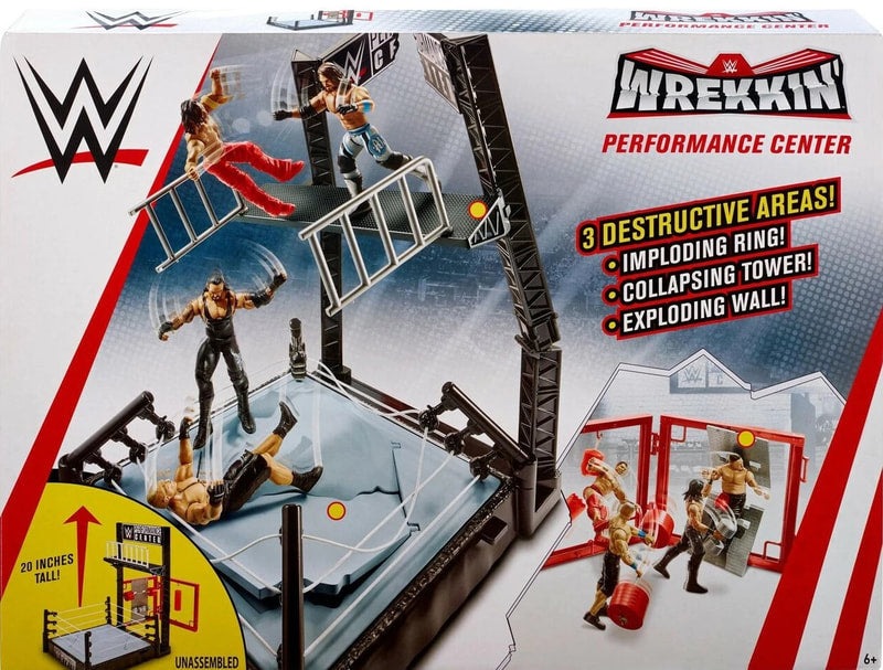 WWE Mattel Wrekkin' 1 Wrekkin' Performance Center Action & Toy Figures PWcatalog