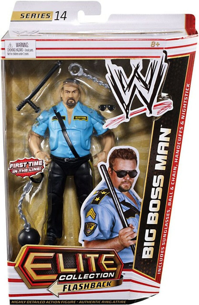 WWE Mattel Elite Collection Series 14 Big Boss Man Action & Toy Figures PWcatalog